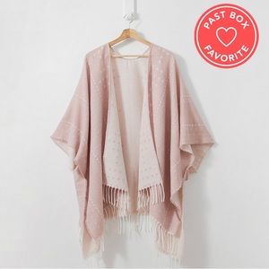 Light pink Hermosa Kimono, M/L New